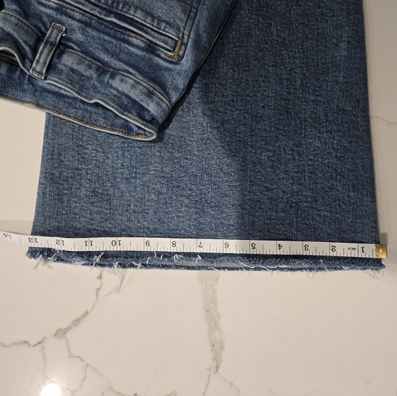 MADEWELL Flared Wide-Leg Crop Jeans. SIZE 30 - Picture 7 of 8